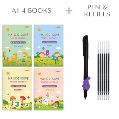 Sank Magic Practice Copybooks - (Pack of 4books) - 🎉 50% Off Today