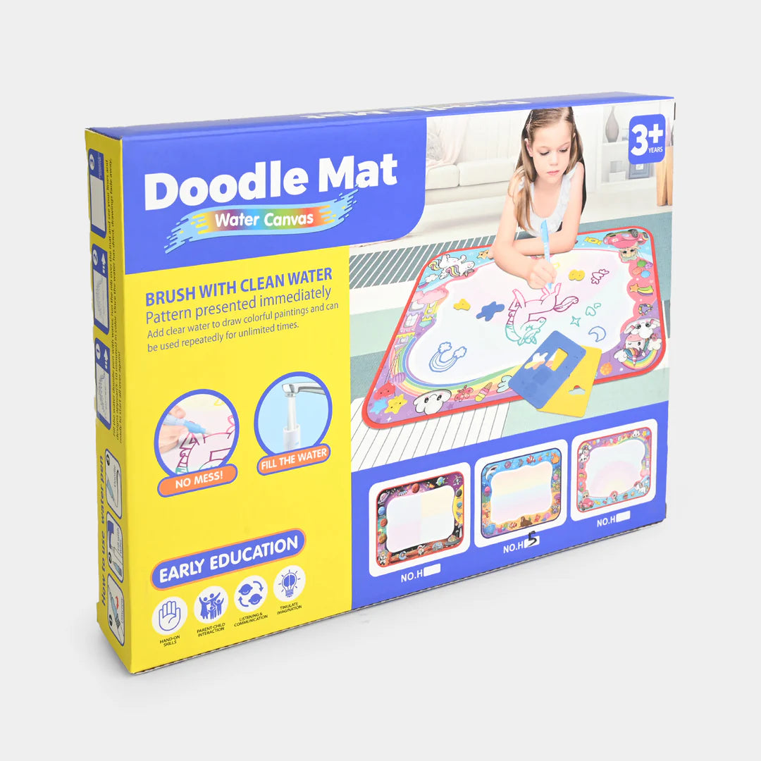 Reuseable Magic Water Doodle Mat Mess-Free