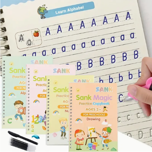 Sank Magic Practice Copybook (4-Books)