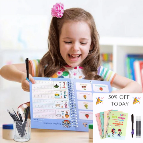 Sank Magic Practice Copybooks - (Pack of 4books) - 🎉 50% Off Today