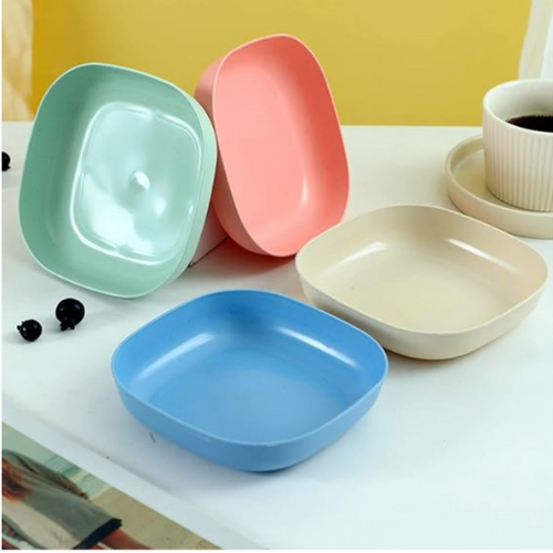 10Pcs Multi-functional Plastic Dish Set