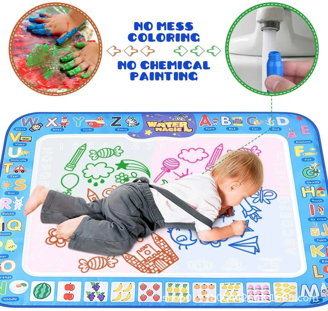 Reuseable Magic Water Doodle Mat Mess-Free