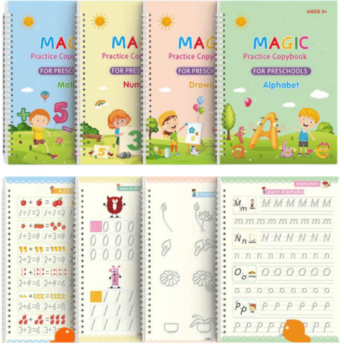 Sank Magic Practice Copybooks - (Pack of 4books) - 🎉 50% Off Today