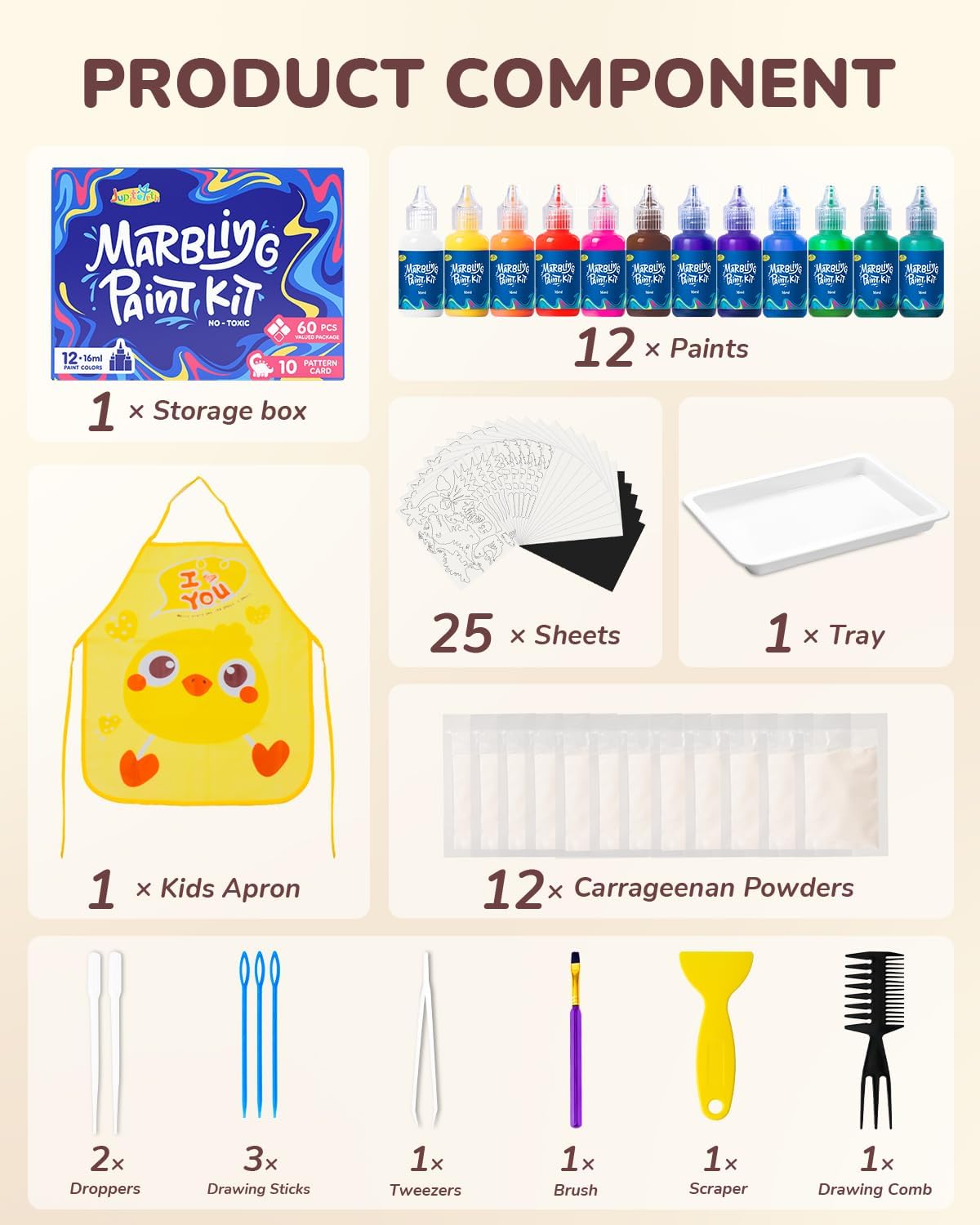 Marbling Paint Kit™ - Ebru Art Set