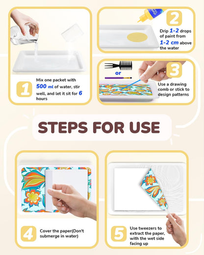 Marbling Paint Kit™ - Ebru Art Set