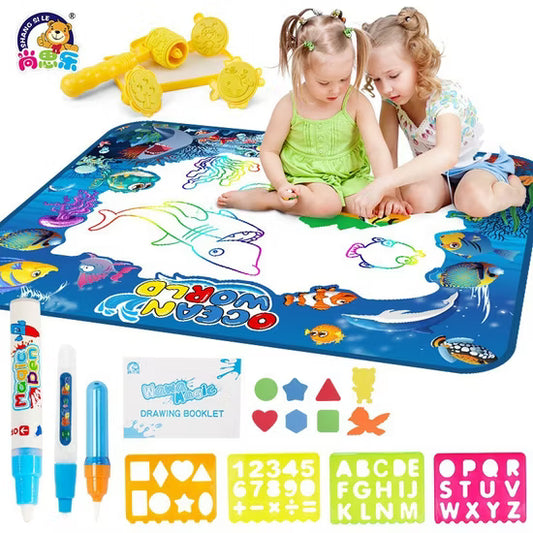Reuseable Magic Water Doodle Mat Mess-Free