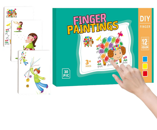 Creative Finger Paint Set™