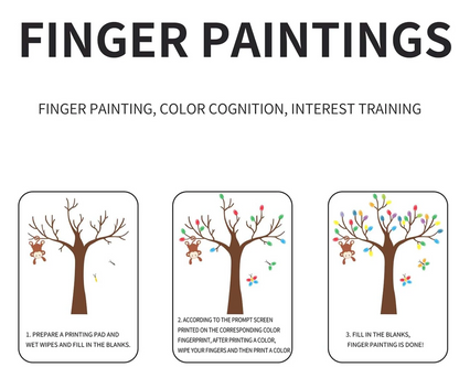 Creative Finger Paint Set™