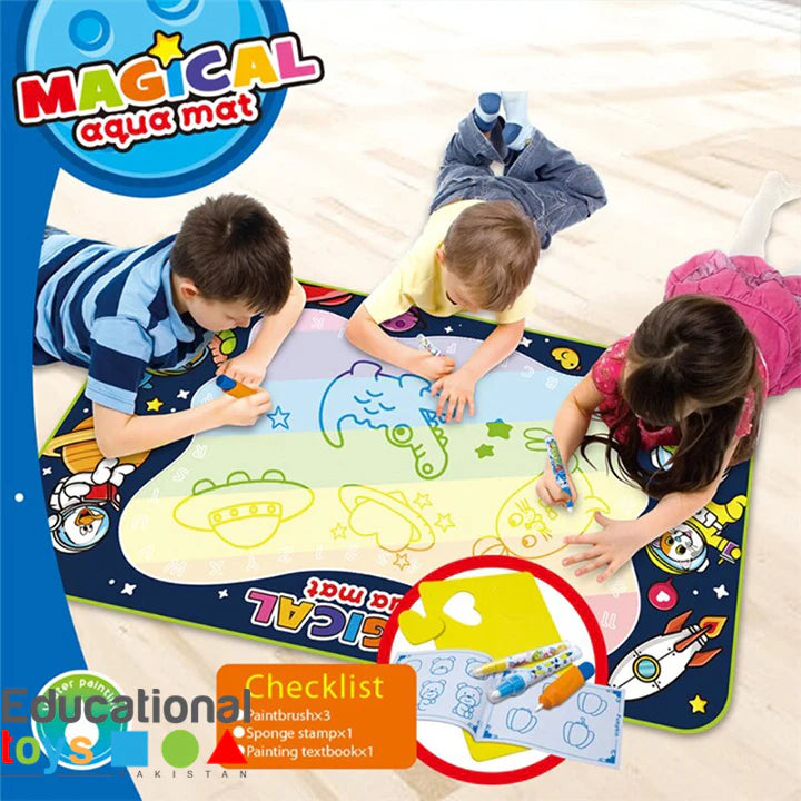 Reuseable Magic Water Doodle Mat Mess-Free